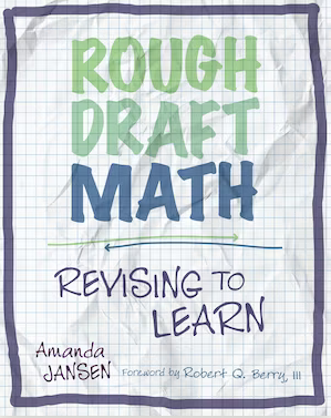 Rough Draft Math book by Amanda Jansen