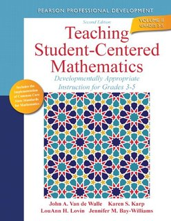 Teaching Student-Centered Mathematics 3-5 book